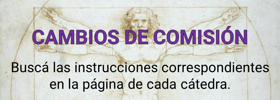 Cambios de Comision